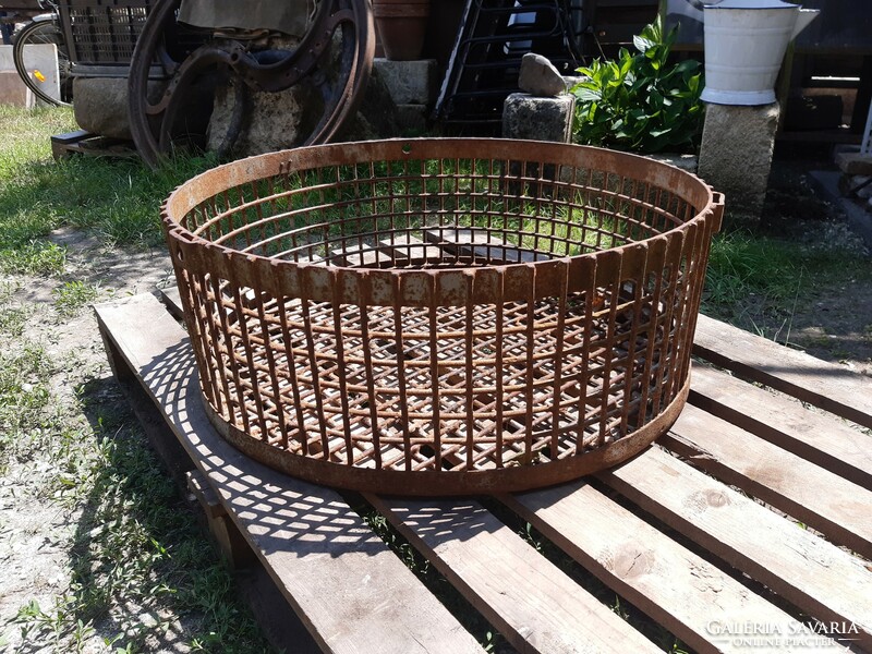 Rugged iron basket