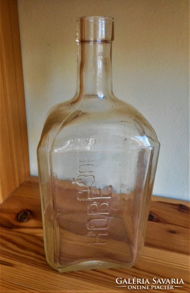 Old large glass of hobby liqueur (22 cm, embossed)