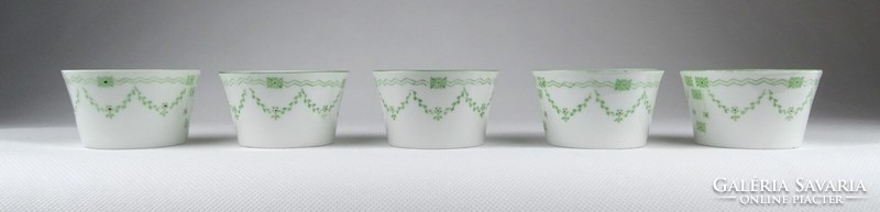 1J426 old vienna art nouveau victoria austria porcelain bowl bowl 5 pieces