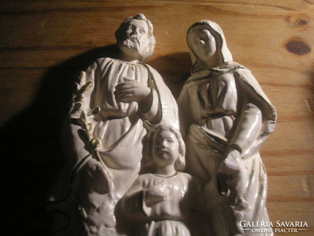 Antique pedestal or wall holy family for sale in beautiful condition