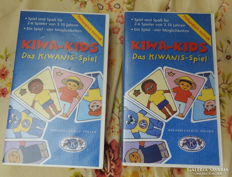 Kiwa-kids das kiwanis - spiel - rare pedagogy game - original, new