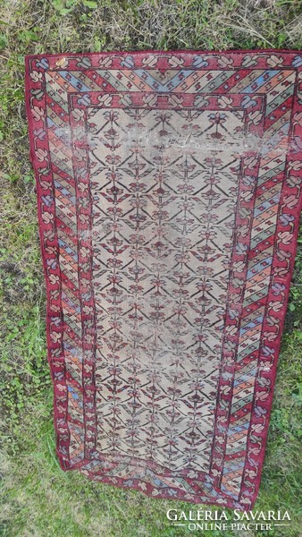 Antique rug with beautiful motif