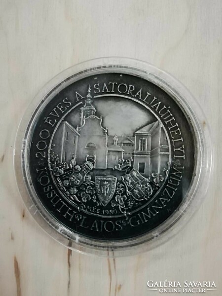 Commemorative coin of Sándor Sebestyén 