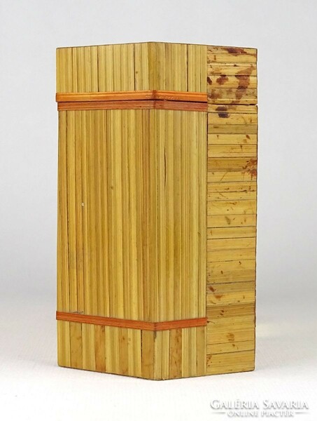 1J400 Kínai pandás bambuszos reklám fadoboz