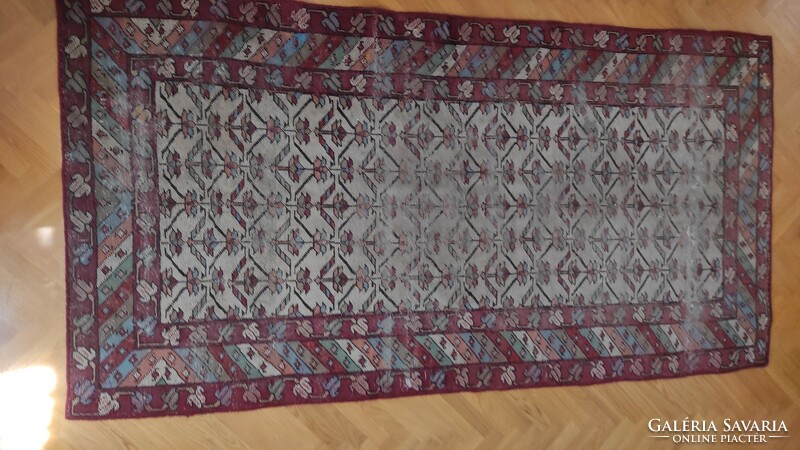 Antique rug with beautiful motif