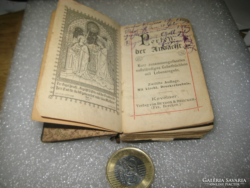 Prayer book, gothic, 400 pages, edition münster 1884,.