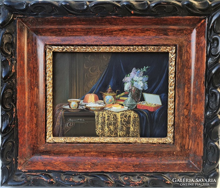 Charles Reinprecht / table still life