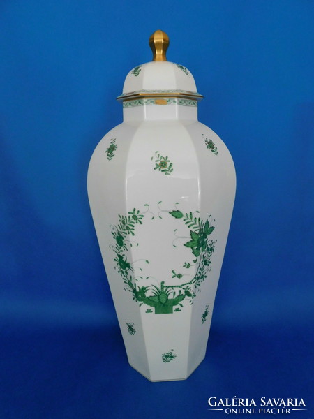 Herend Indian giant vase