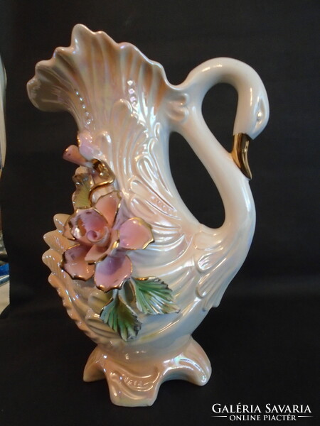 Szépséges antik nagy BASANO váza hibátlan darab