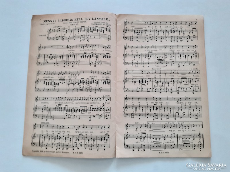 Old sheet music book 1933 mood music magazine 17. Sheet music