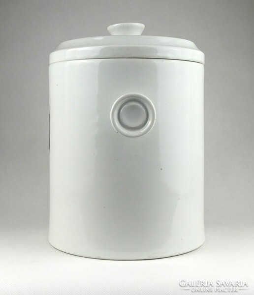 1I505 huge porcelain pharmacy pot pharmacy jar ung. Simplex