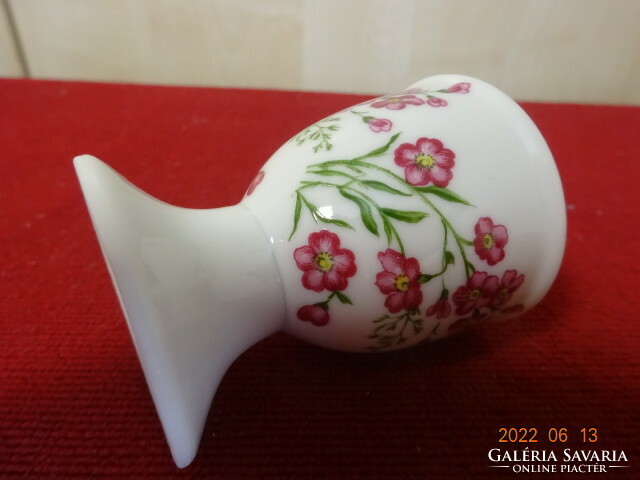 German porcelain egg holder, flower pattern, height 6 cm. Your condition is new. He has! Jókai.