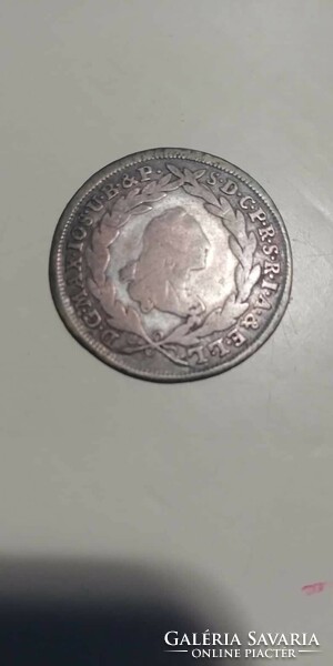 Silver 10 pennies 1774 Bavaria