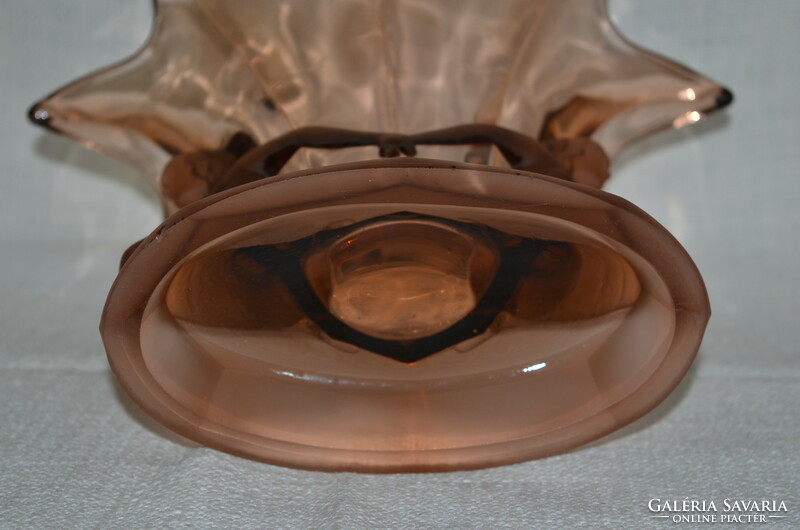 Szecessziós nőalakos váza ritka színben  ( DBZ 0030 )
