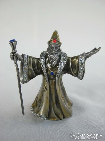 Wizard metal figure