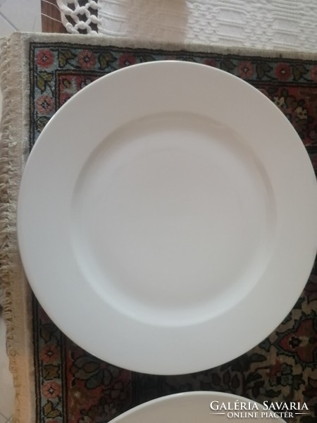Herend white flat plate