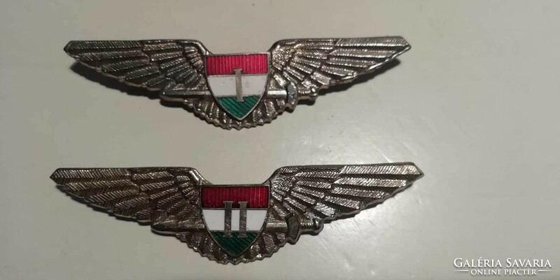 World War II i. And ii. Class pilot badge aviator badge