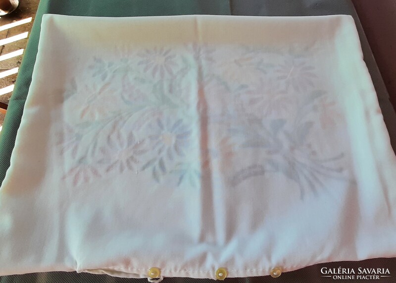 Kalocsa richly embroidered pillow cover 53 x 39 cm.