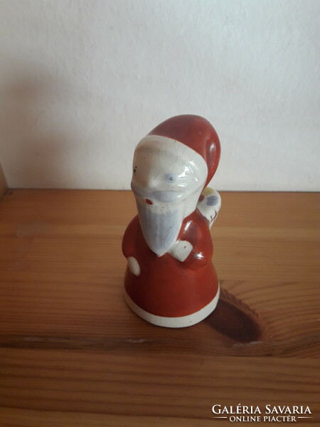 Very rare Hungarian ceramic Santa Claus. Bodrogkeresztúr?
