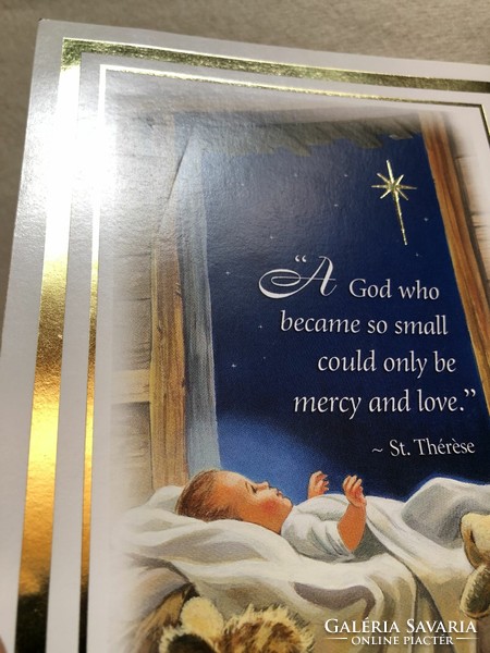 Christmas postcard, greeting card - large size !!