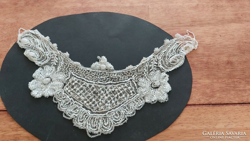 Beautiful antique lace dress accessory?