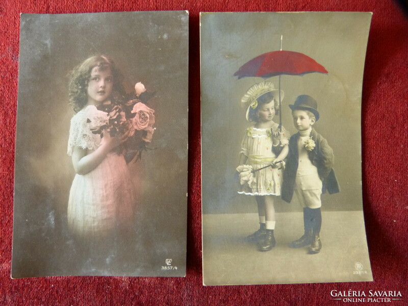 8 db. régi képeslap / 1910 -es évek.