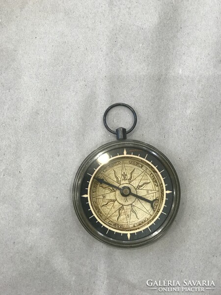Copper compass new, antique