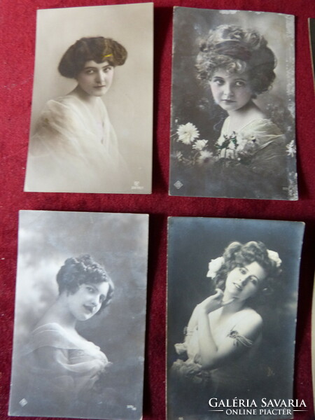 8 db képeslap / 1910 -es évek.