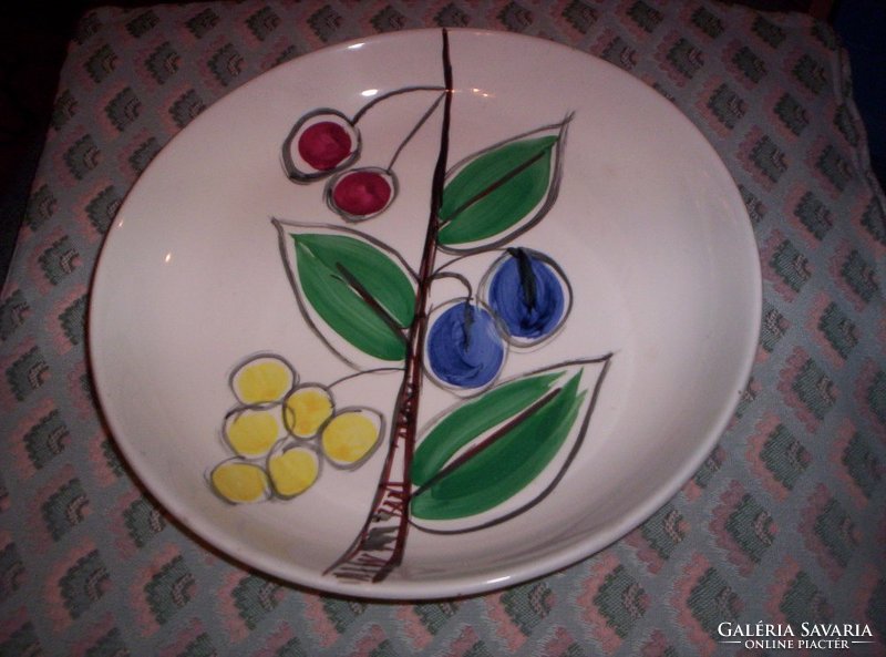 Antique zell centerpiece, serving bowl 27 cm diameter xx