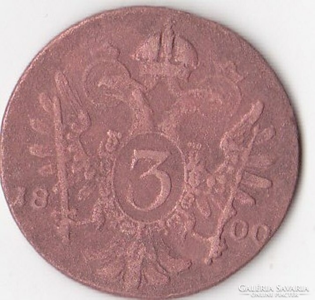 Austro-Hungarian monarchy 3 pennies 1800