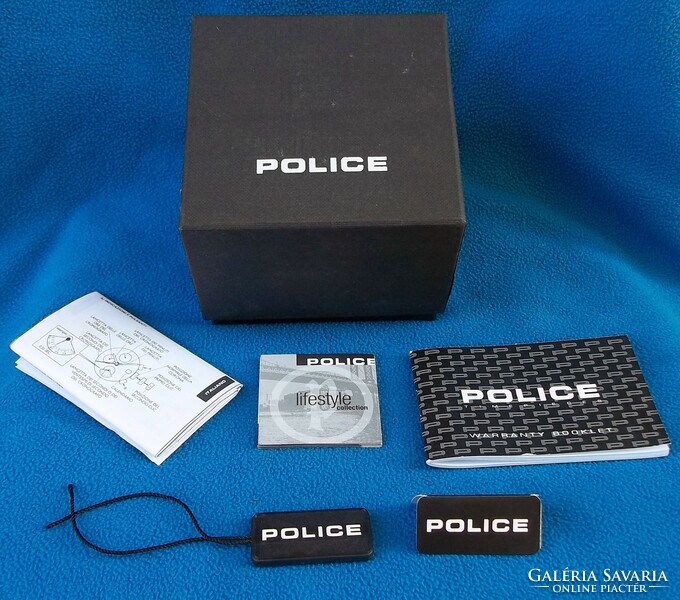 Complete original police watch case