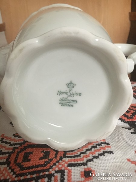 Christian seltmann porcelain jug, weiden, germany