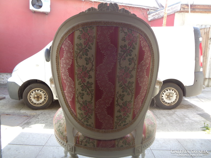 White armchair