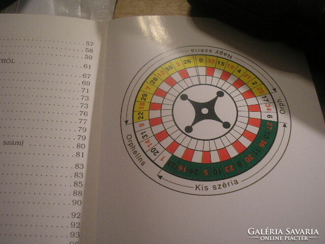 N 40 instructive game systems about roulette, famous scams, etc., book rarity for sale