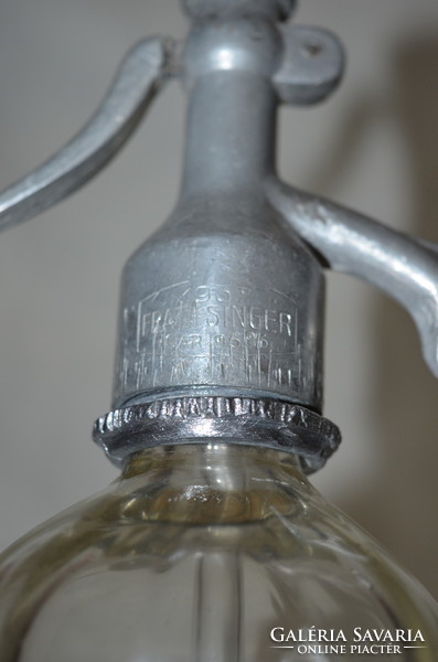 Alkalmi fejazonos szódásüveg 1937  ( DBZ 00120 )