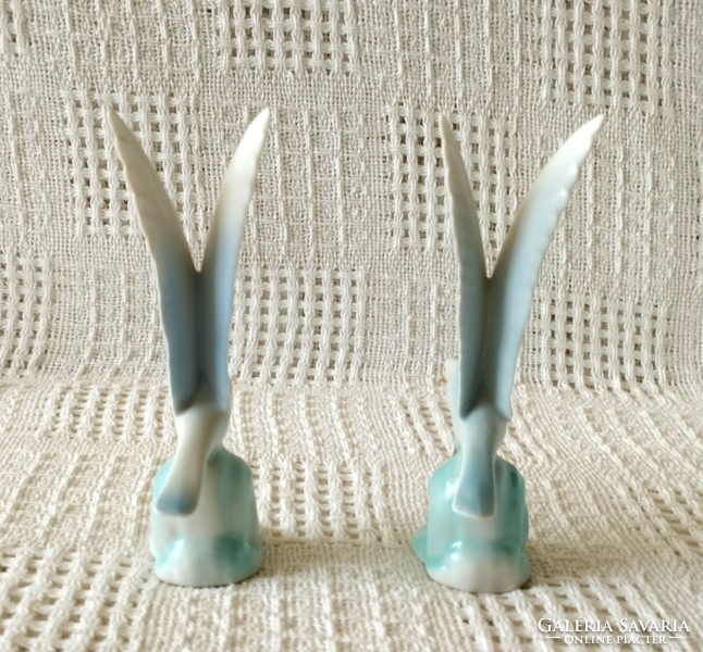 Béla Balogh hólloháza seagull bird figurines