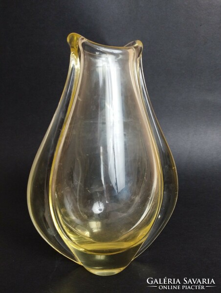 Miloslav Klinger Czech glass vase