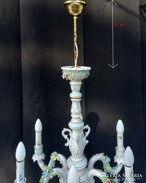 Porcelain chandelier