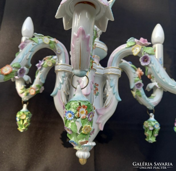 Porcelain chandelier