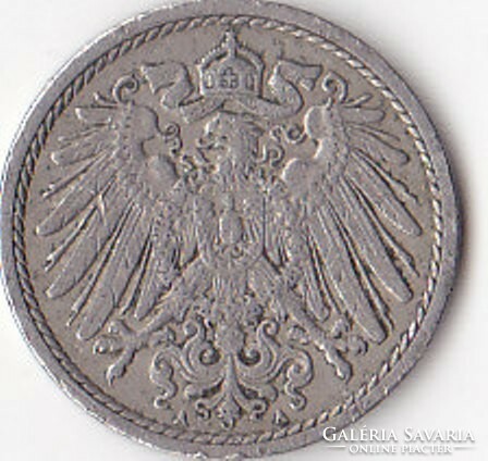 Német birodalom 5 pfennig 1912 /A (Berlin, Brandenburg-Prussia 1850-)/ G
