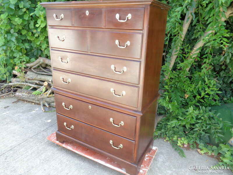 Drexel six-drawer chest of drawers