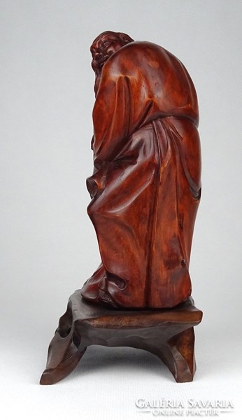 1J519 Faragott írigység szobor keleti dísztárgy 20.5 cm