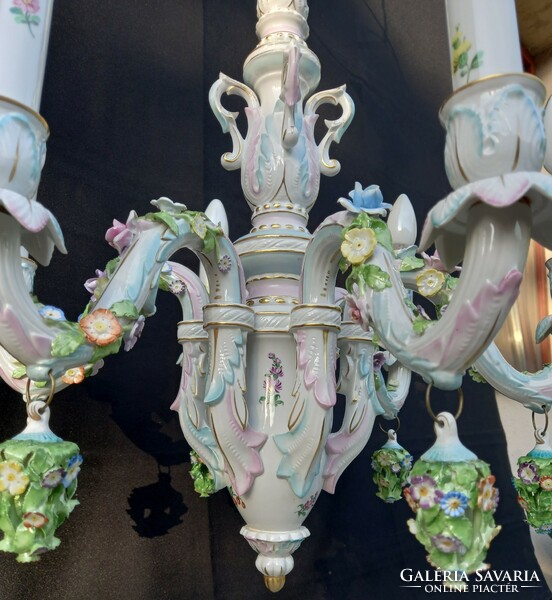 Porcelain chandelier