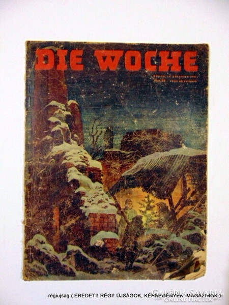 1941 December 24 / die woche / regiujsag (original foreign newspapers) no .: 12397