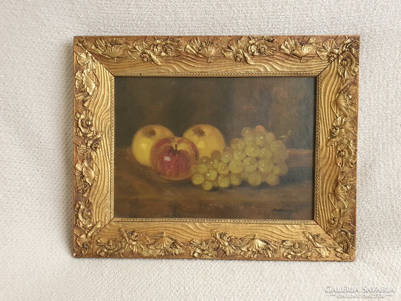 Ferenc Dobay - fruit still life