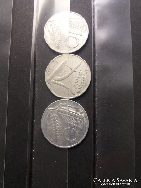 Italy 10 lire 1953-1955 g