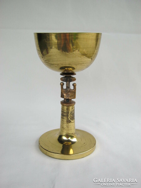 Retro ... Muharos industrial copper goblet with a base