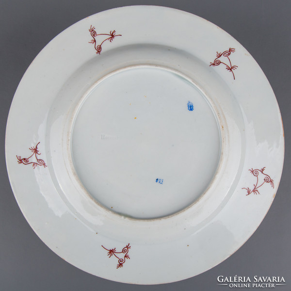 Antik Herendi Cubash mintás tányér a Fischer Mór-korszakból. 1873-as gyűjtői darab! #MC0703
