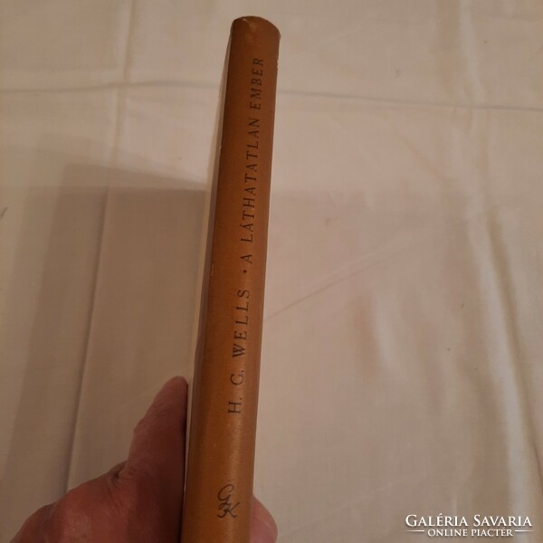 H.G. Wells: A láthatatlan ember   Gondolat Kiadó 1957