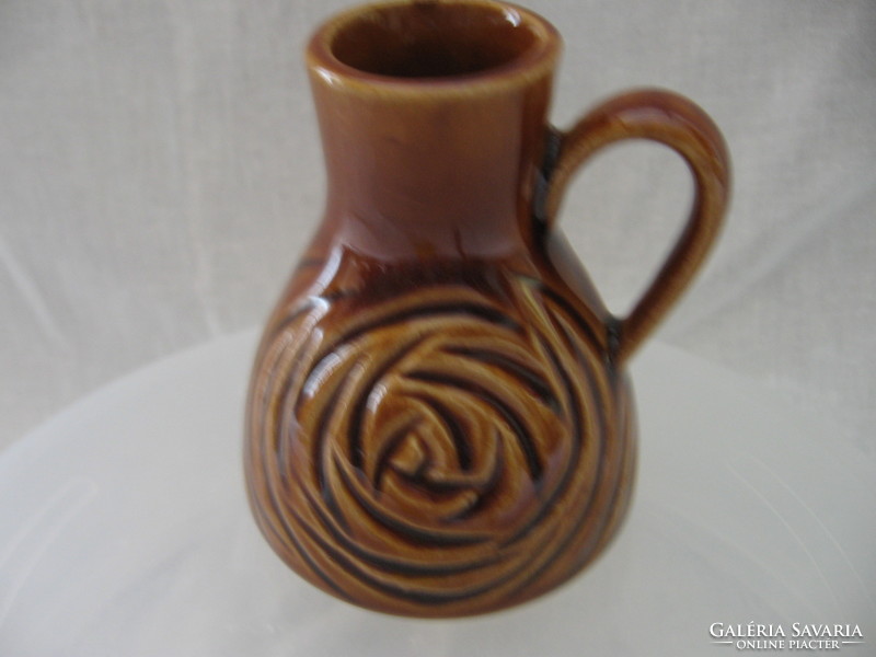 Jasba small brown mackintosh rose vase 1700-08